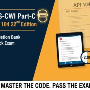 AWS-CWI Part-C API 1104 22nd Edition Question Bank + Mock Exam